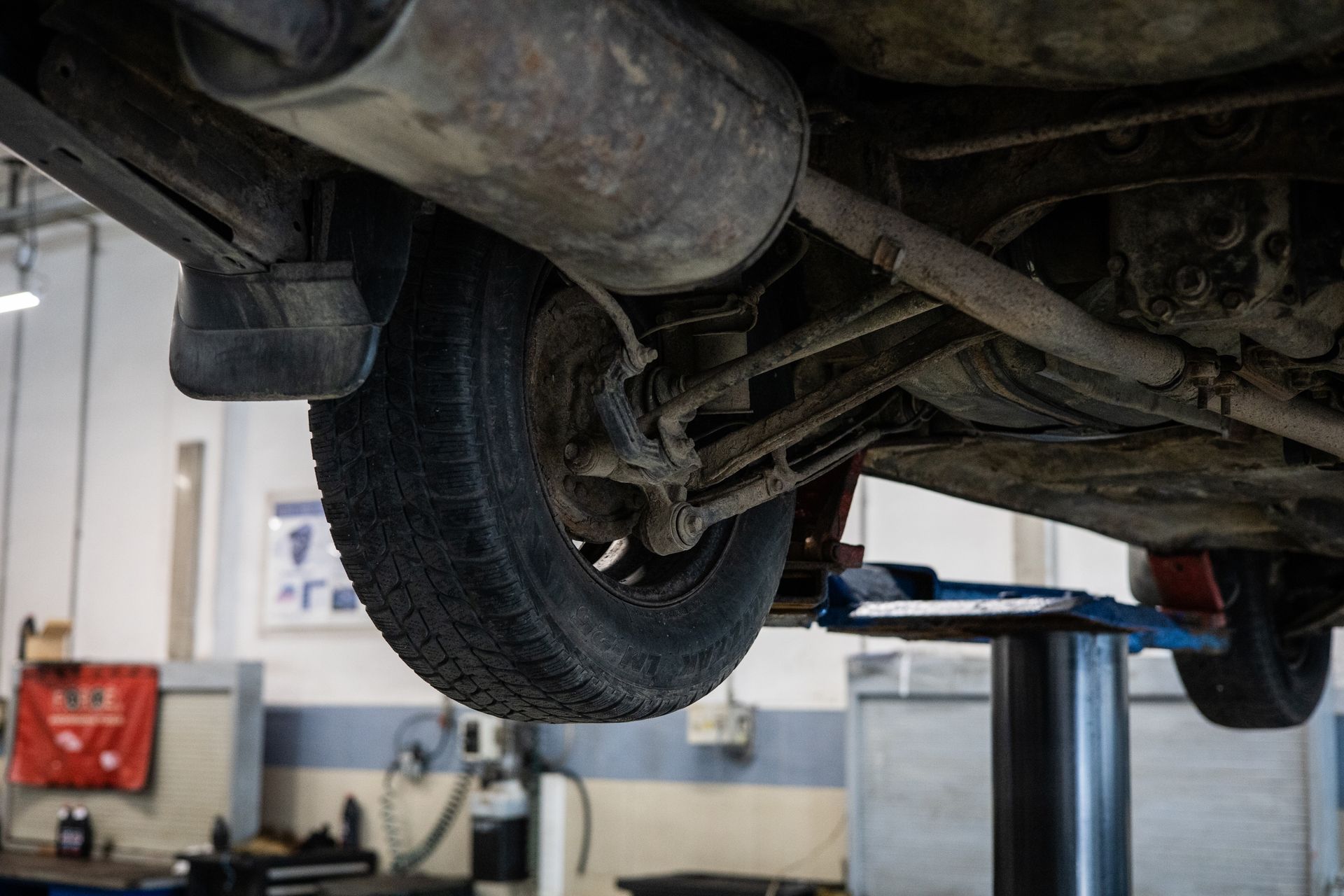 Vehicle inspection for hidden bodywork